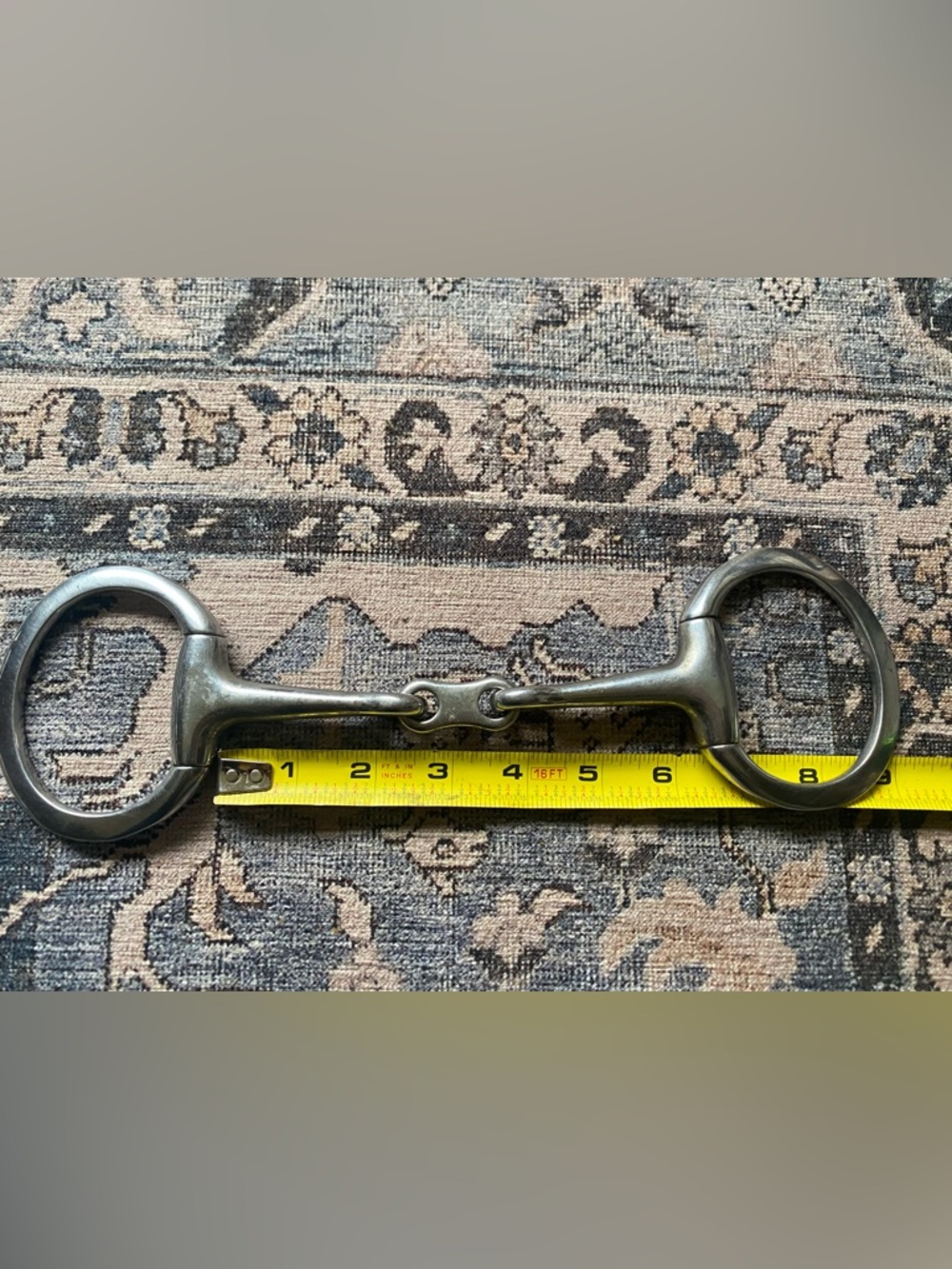 Equestrian Stainless Steel Loose Ring Bit - Silver